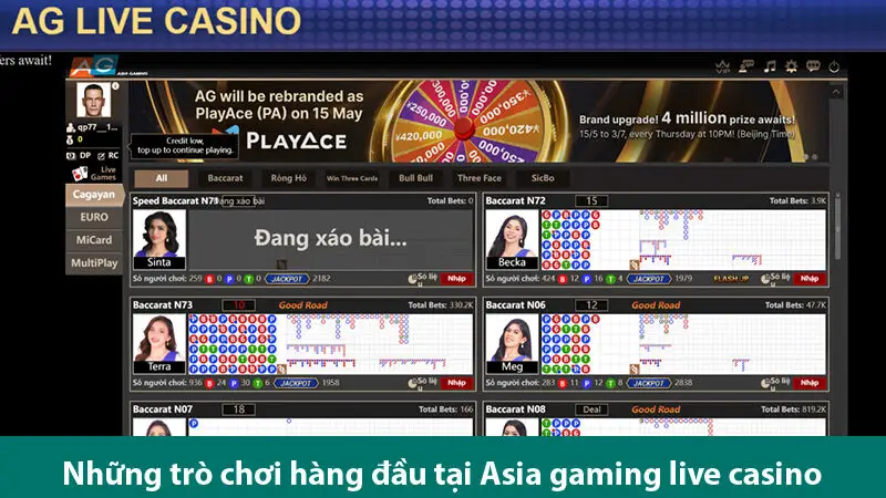 Club Asia Gaming: Địa chỉ cá cược trực tuyến đẳng cấp và uy tín