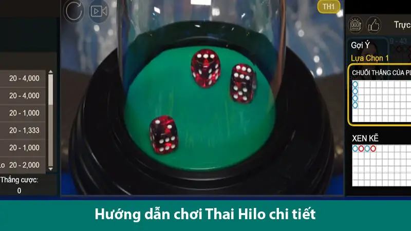 Trò chơi Thai Hi lo hấp dẫn đang chờ bạn chinh phục