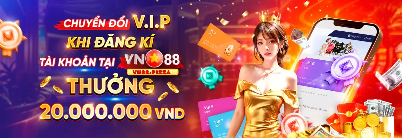 VN88 ⭐️ VN888 - Trang Chủ Nhà Cái VN88.COM Cá Cược Đỉnh Cao 2026 30 Banner VN88